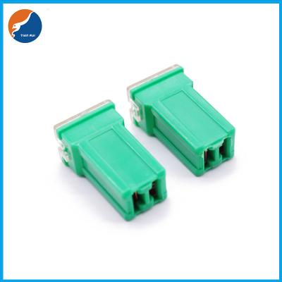 China FLF-M Different Amp Size DC 32V Slow Blow Mini Female Square Type Auto Car Automotive Fuse Link for sale