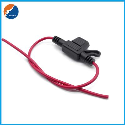 China SL-709CA UL1015 ATN Mini Blade Inline Fuse Holder 12V With Water Resistant Cap for sale