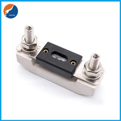 China Heat Resistance Bolt-on White Ceramic Fuse Base Car Automotive Auto ANL Bolt-on Fuse Holder for sale