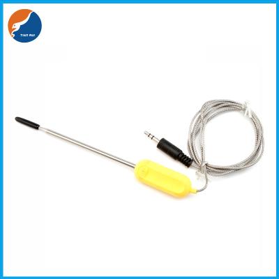 China Silicone Handle Stainless Steel Probe BBQ Temperature Sensor for sale