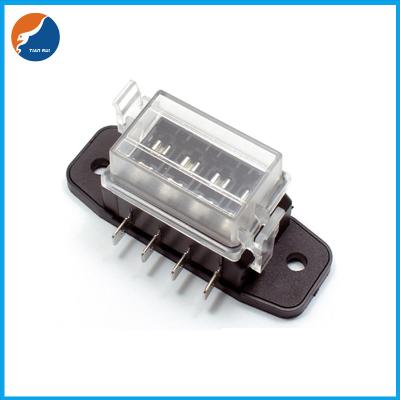 China 4 Input 4 Output Ways Car Auto Fuse Blocks Holder For ATO ATC 257 287 Blade Fuse for sale