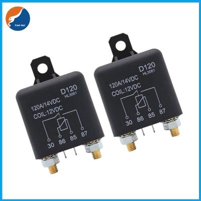 China 120A 12V 14V Heavy Duty Car Starter Relay Automotive Relays for Car Motor Truck Boat Engine Power Start en venta