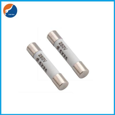 Cina RO55 R055 Cylinder Cap Tube Ceramic Fuse 5x25MM 1A 2A 4A 6A 10A 16A 20A 250V in vendita