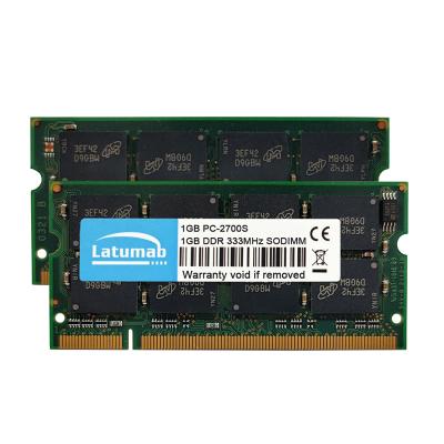 China Laptop Latumab RAM RDA 1GB 2GB 4GB 400MHz Memory PC-3200S 200Pin SODIMM 2.5V Memoria RAM RDA Notebook Memory Module for sale