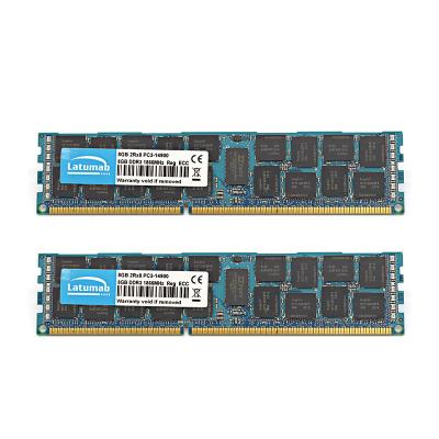 China Server Latumab Memoria RAM DDR3 8GB 1600MHz Server Memory PC3-12800 240 Pins REG ECC DDR3 RAM Registered Memory Module for sale