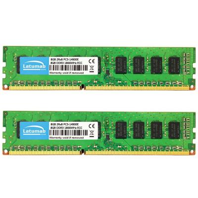 China CCE DDR3 Undamped CCE UDIMM PC3-14900E 1.5V RAM Workstation Memory 240Pin Latumab Memoria RAM DDR3 8GB 16GB 32GB 1866MHz for sale