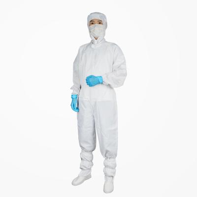 China One Piece Suit Anti-Static Suip Clothing/Custom Style Esd Garment ESD Cleanroom Garment Lab Coat for sale