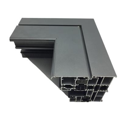 China Door & Window Hurricane Impact Design Aluminum Glass Window Door Thermal Broken Aluminum Frame for sale