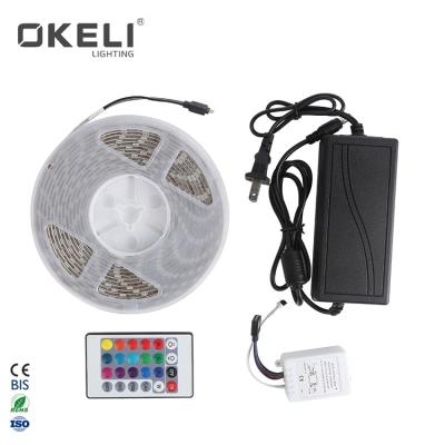 China High Quality Landscape Decoration Lighting 5050 CCT 72W SMD RGB LED Green Blue Strip for sale