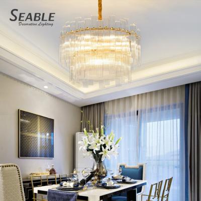 China Contemporary Hot Sale Indoor Luxury Glass Bedroom Living Room Style Modern LED Decoration Pendant Light for sale