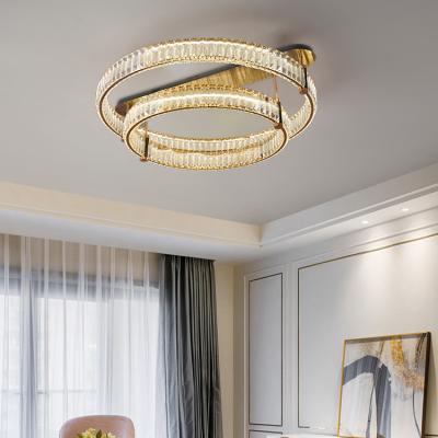 China Luxury home hotel indoor villa contemporary style decoration outdoor mounted dining room LED ceiling lamp for sale