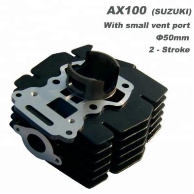 China Best Iron Price Motorcycle Repair Parts Small Cylinder Block AX100 50mm Duct Port for sale