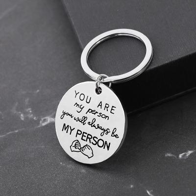 China Metal personalized custom you are my person for sale