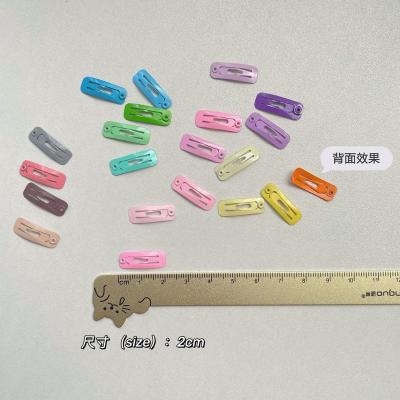 China Multicolor Fashion 2cm Square BB Clip Water Drop Hair Clips For Pet for sale