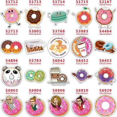 China Hot Sale Artificial Donut Desserts Model Planar Resin Flatback For Hair Bow DIY for sale