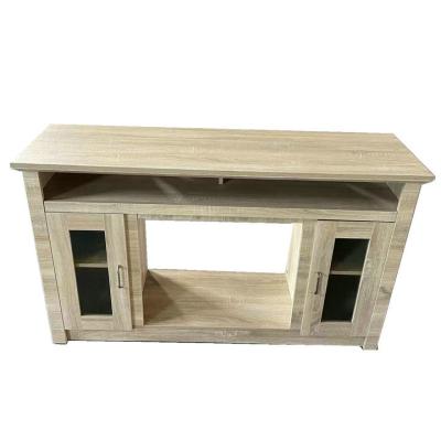 China Morden Design Living Room LCD TV Stand Led TV Stand Farmhouse Style TV Stand With Sliding Barn Door for sale