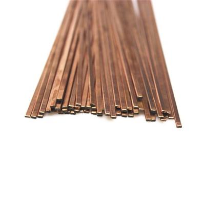 China Applicable to Welding Welding Rod 0% Copper BCuP-2 Copper Silver Phosphor Welding Flat Rod for sale