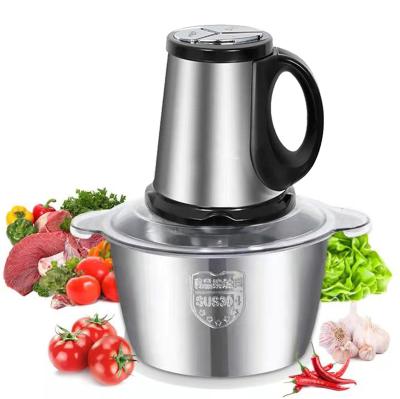 China High quality stainless steel fast vegetable bowl cleaver hotel food 2 2l electric meat chooper grinder for sale