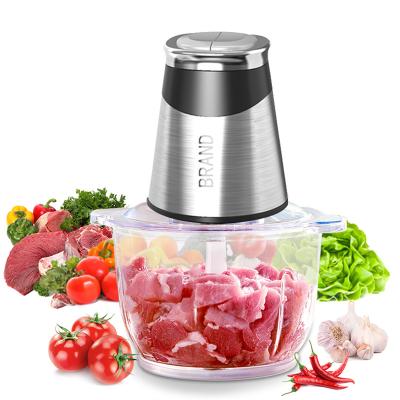 China High Quality Hotel China Manufacturer 2L 3L 4L 5L 6L Small Glass Bowl Vegetable and Baby Food Chopper Processor Maker for sale