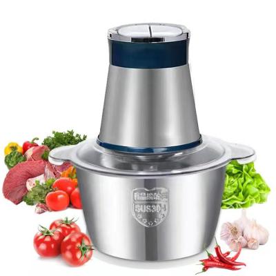 China Hotel Sharp 2-Speed ​​4 Blades 4 Blades 2/3/4/5/6L Bowl Blender Electric Slow Fast Food Chopper Meat Grinder for sale