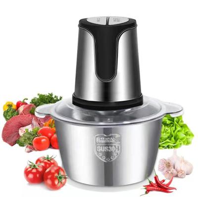 China Hotel Best Selling High Quality Portable Multi Vegetable Food Chopper 2L Electric Stainless Steel for sale