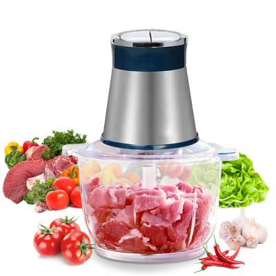 China Powerful Electric Multifunctional Hotel Food Processing Machine Electric Food 2L3L Glass Bowl for sale