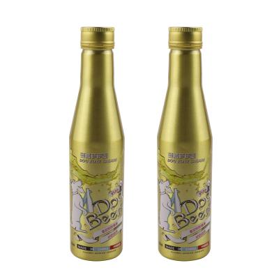 China Wholesale 350ml 500ml 750ml 1000ml Eco-friendly Custom Round Shape Beverage Aluminum Beer Wine Bottle With Wire Cap for sale