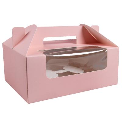 China Recyclable Paper Box Candy Box Cake Box Paper Packing Box Screen Printing for sale