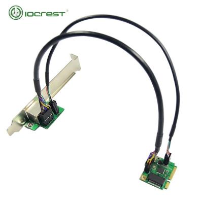 China LAPTOP good quality rtl8111 1gb mini network adapter half size pcie network card for sale