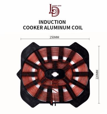 China Cooking Induction Glass Home Use / Commercial Use / Industrial Use Induction Coil Dish , Cooker Coil for sale