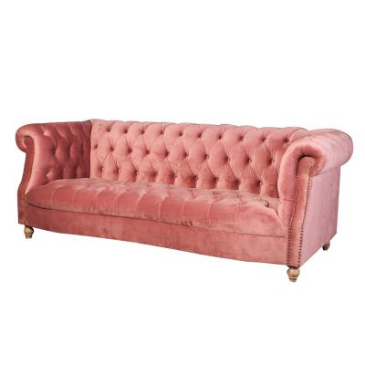 China Reclining Chesterfield Velvet Sofas Living Room Furniture for sale