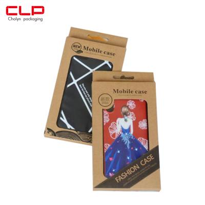 China Recyclable CLP Cholyn Kraft Paper Phone Case Packaging for sale