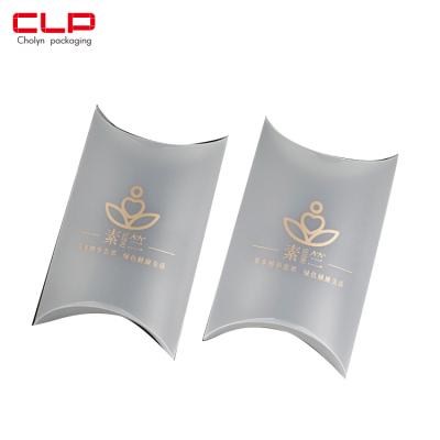 China Recycled Materials CLP PVC Plastic Pillow Box for sale