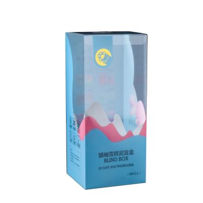 China Recyclable Plastic Transparent Boxes Blind Box Ice Cream Packaging Box With Different Design Candy / Nuts / Cookies Container for sale