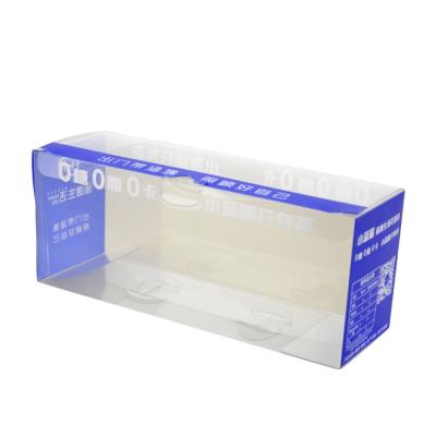 China Recyclable Clear Biodegradable Transparent Biodegradable Folding Box Plastic CLP Coffee Packaging PET Display Plastic Packaging Box Clear PVC Packaging Box for sale