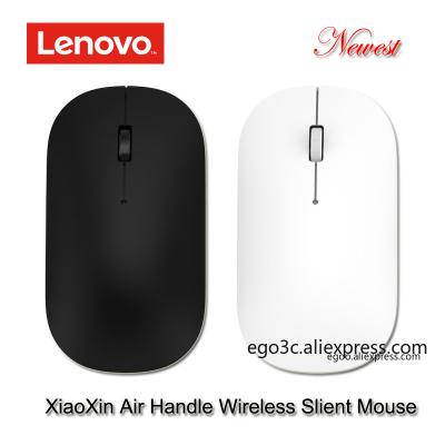 China Mini Newest Mini lenovo xiaoxin air handle mouse 4000dpi 2.4GHz wireless optical portable mouse 10m silent working distance for notebook for sale