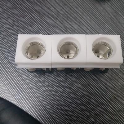 China D Type Ceramic Fuse Holder , Ceramic Fuse Base Low Voltage White Color for sale