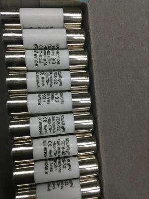 China CE TUV High Voltage Electric Solar PV Fuse 10x38mm OEM / ODM Available for sale