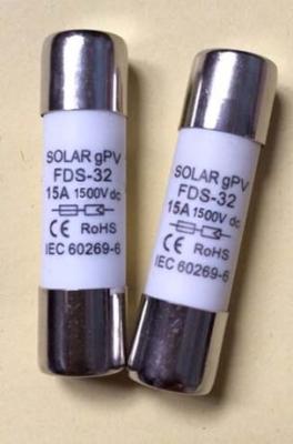 China White Color Solar PV Fuse Low Voltage For Solar Panel Late Rain RT18-32 for sale