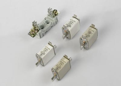 China Low voltage fuse NH and NT types fuse link 63A to 1250A and fuse base for sale