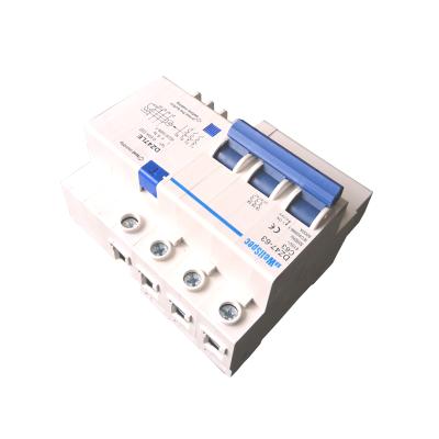 China Protect Overload And Shortcircuit Circuit Breakers 4 Pole Miniature Circuit Breaker for sale