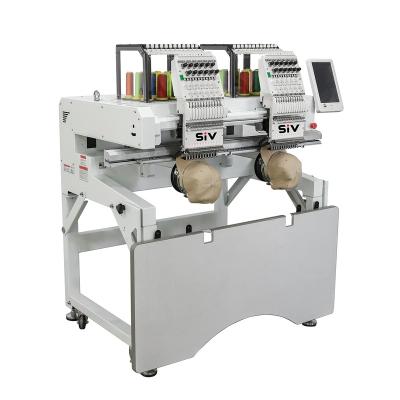 China Main Garment Shops New Arrival Embroidery Machine Double Automated Embroidery Machine Cap Embroidery Machine for sale