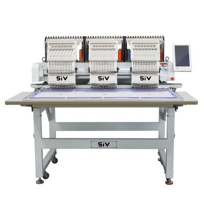 China Garment shops SIV 3 head embroidery machine automatic computer embroidery machine hat embroidery machine for sale