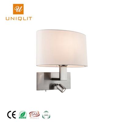 China Modern Living Room 40W Product Popular Hotel Bed Plug-in European Style Wall Light for sale