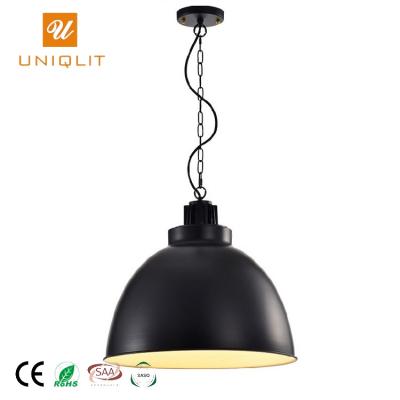 China Modern Hotel Vintage Lighting Iron Shade Single Head Industrial Pendant Lamp for sale