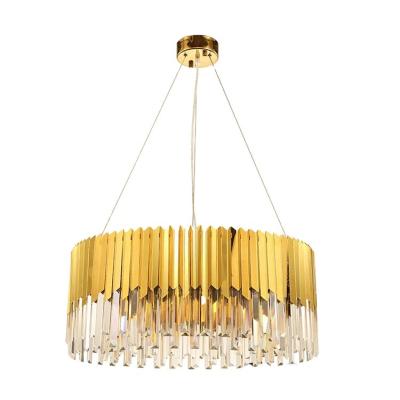 China New Design Modern Nordic Creative Golden Color Chandeliers Pendant Lighting Lamp for sale