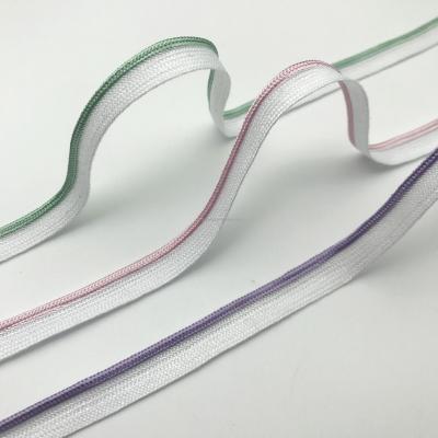 China Viable high quality 9mm fancy rayon luminous piping cord for home textile for sale