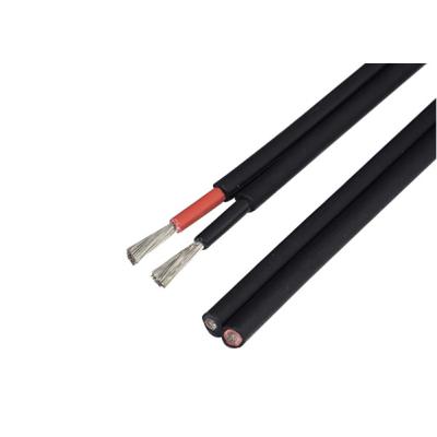 China 2x4mm2 Solar High Voltage 600 - 1500 v 10 A.W.G AC DC Twin Solar PV Cable 2 core10 for sale