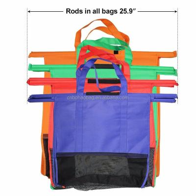 China Supermarket Promotional Handled Non Woven Shopping Bag for sale