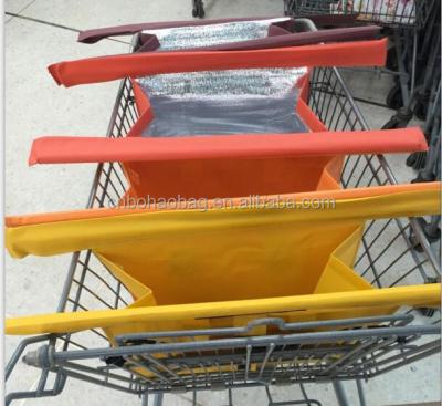 China Handled Fresh New Non Woven Trolley Shopping Bag Supermarket for sale